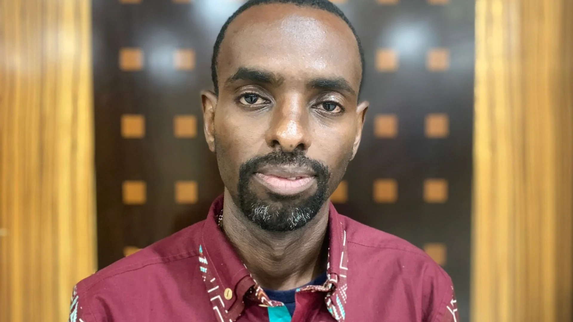 Laye Ka at the Dakar Biennale.