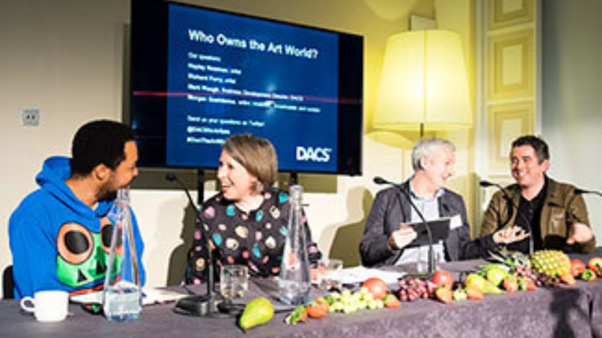 Image of the Who Owns the Art World panel