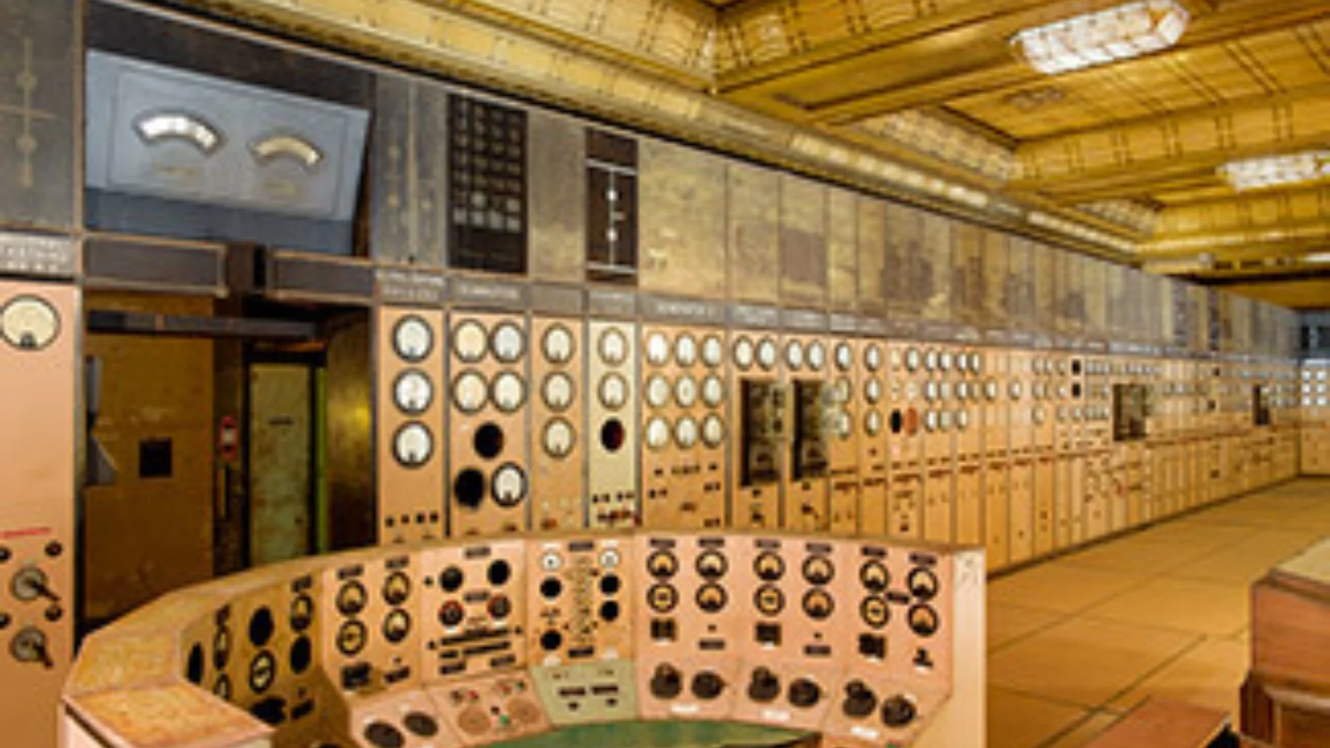 Battersea Power Station control room