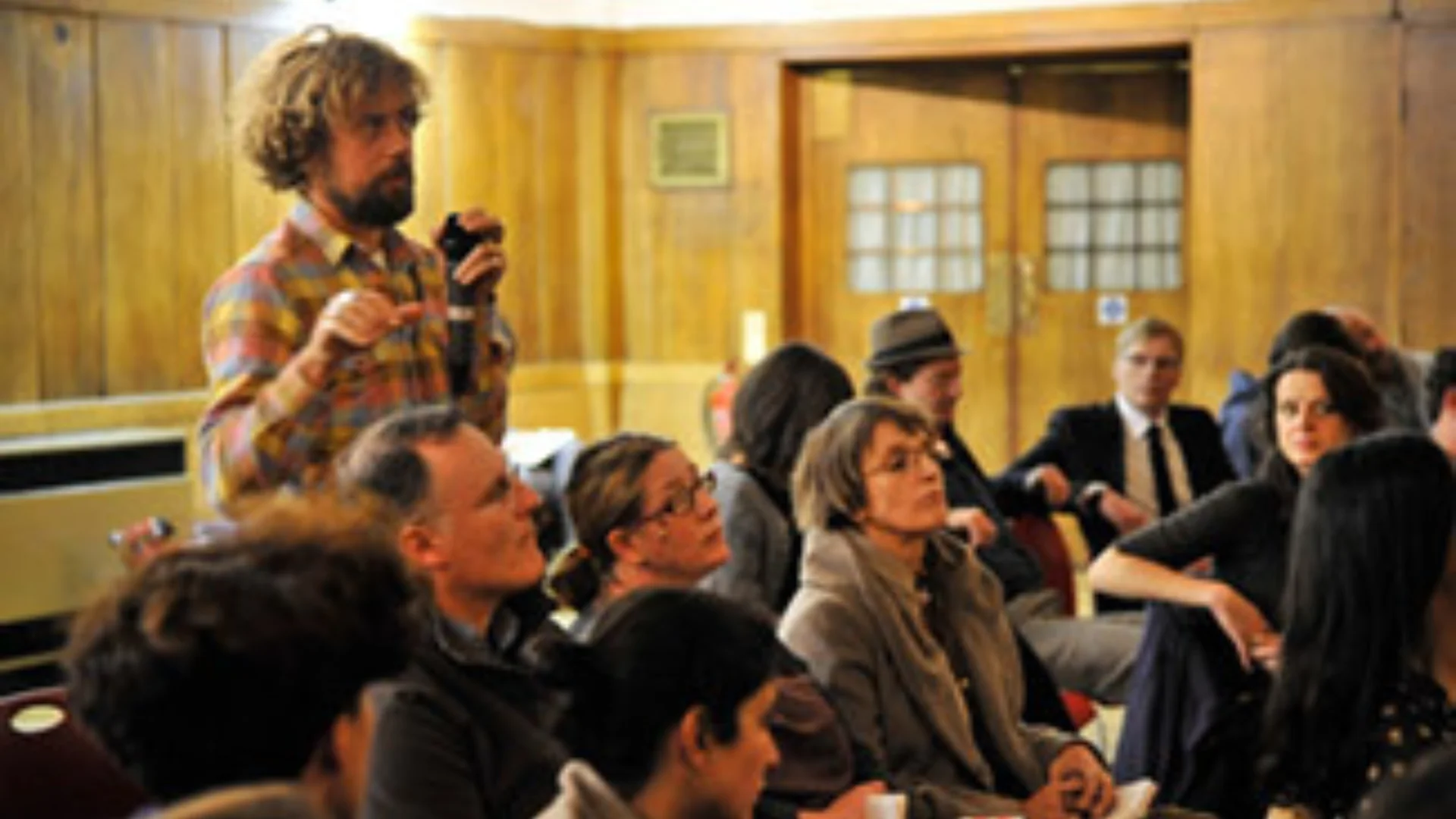 Group pf people at an event