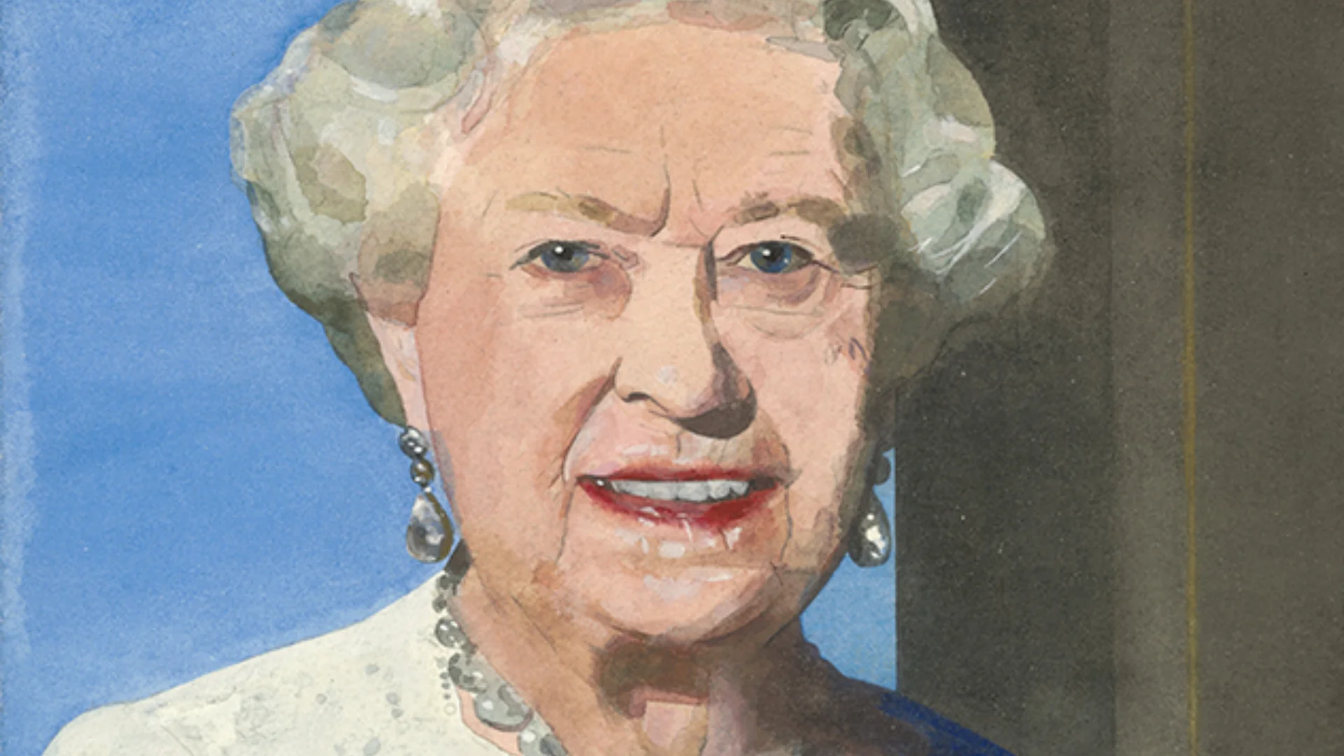 Portrait of Queen Elizabeth II by Peter Blake