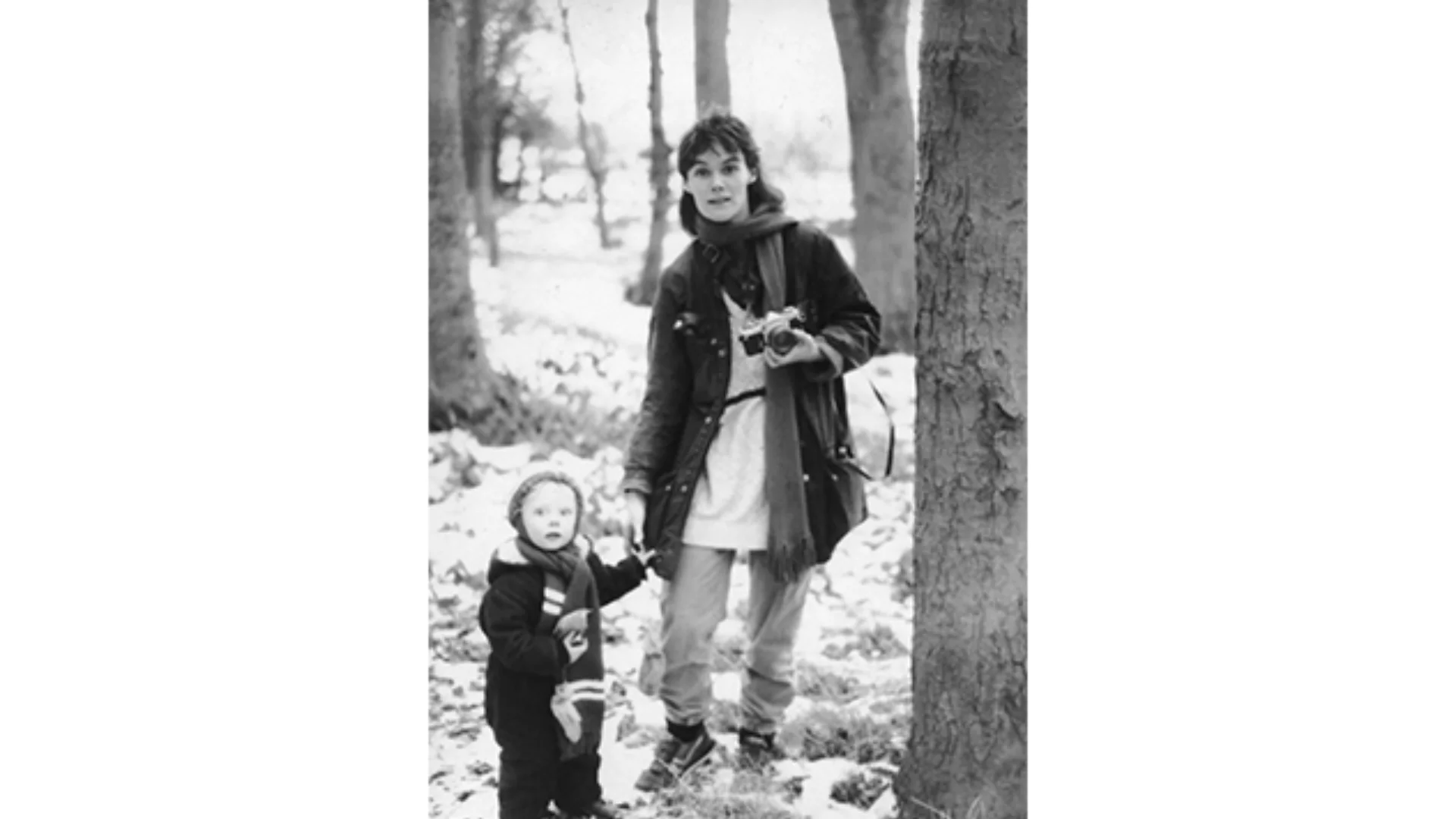 Tish Murtha and child